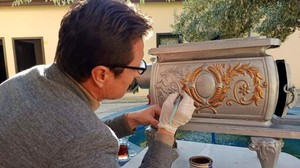 Osmanlı'dan Kalan Çini Soba Edremit'te Restore Ediliyor