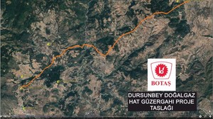 Ulusal Doğalgaz Boru Hattı Dursunbey'e Geliyor