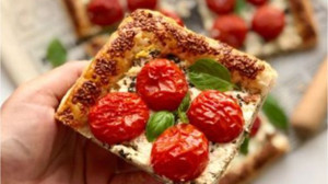 Domatesli Pestolu Milföy Tart