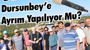 Dursunbey’in Merkezide Kırsalı da Burada Ayrım Değil Hizmet Var Diyor
