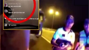 Jandarma Hatalı Şoförü Tik Tok'tan Uyardı