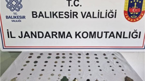 Balıkesir'de 135 parça tarihi eser ele geçirildi