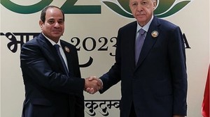 Cumhurbaşkanı Erdoğan, Mısır Cumhurbaşkanı Sisi ile bir araya geldi