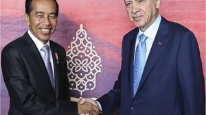 Cumhurbaşkanı Erdoğan, Endonezya Devlet Başkanı Widodo ile görüştü