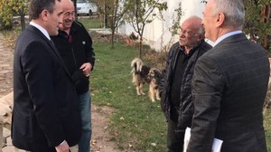 Kaymakam Memiş Fırtınada Zarar Gören Sitelerde İncelemeler Yaptı