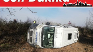 Savaştepe'de Yolcu Otobüsü Kaza Yaptı: 16 Yaralı