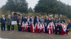 Çağış Yerleşkesine 100.Yılda 100 Fidan