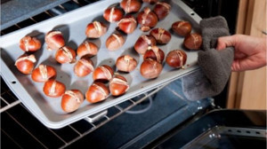 Kış Sofralarını Süsleyen Fırında Kestane Tarifi