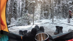 Kaz Dağlarında Kış Kampı Sezonu Açıldı