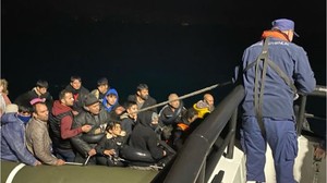 Lastik Bot Hareket Etti Sahil Güvenlik Harekete Geçti