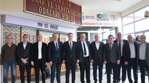 Ahmet Akın Balıkesirli İş İnsanlarıyla Buluştu