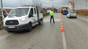 Bigadiç'te Trafik Güvenliği İçin Önlemler Alındı