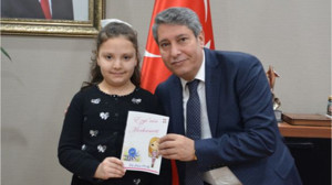 Minik Yazar Müdür Tatlı İle Buluştu