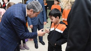 Öğrenciler Müdür Tatlı'yla Sohbet Etti
