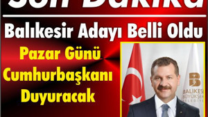 Pazar Günü Cumhurbaşkanı Erdoğan Yücel Yılmaz'ı Duyuracak