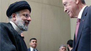 Cumhurbaşkanı Erdoğan İran Cumhurbaşkanı Reisi İle Görüştü