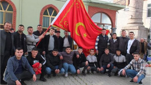 Burhaniye'de İpek Sancak İçin Pilav Hayrı