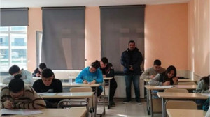 Edremit'te Öğrenciler Gerçek Sınav Deneyimi Yaşadı