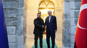 Erdoğan,Ukrayna Cumhurbaşkanı Zelenski'yi kabul etti