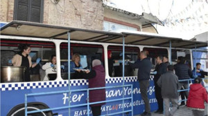 Havran'da Sokaklar Hınca Hınç Dolup Taştı