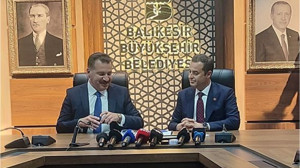 Balıkesir Büyükşehir'de Devir Teslim Gerçekleşti