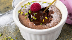 Airfryer'de Çikolatalı Sufle Tarifi