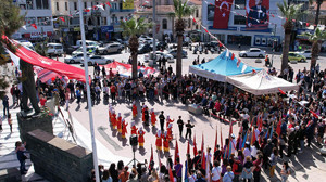 Atatürk'ün Ayvalık'a Gelişinin 90. Yıldönümü Kutlandı