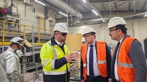 İvrindi Kaymakamı ve Belediye Başkanı, TÜMAD Madencilik Tesislerini Ziyaret Etti