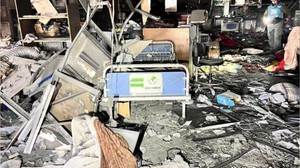 Dünya Sağlık Örgütü Şifa Hastanesi’ndeki yıkımı paylaştı