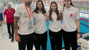 Balıkesir Yüzme Milli Takımı Burgas'ta