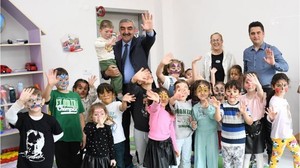 Başkan Gaga Minikleri Yalnız Bırakmadı
