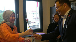 Başkan Serkan Sak'tan Çalışan Anneler İçin Özel Kutlama