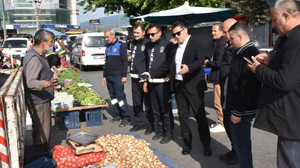 Edremit Pazaryerlerinde Hijyen ve Güvenlik Denetimleri