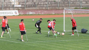 Türkiye Ampute Futbol Milli Takımı Fransa'ya Şampiyonluk İçin Hareket Ediyor