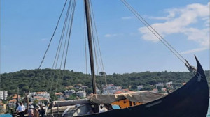 Viking Gemisi Ayvalık'ta