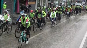 Pedal Çevirerek Farkındalık Oluşturdular