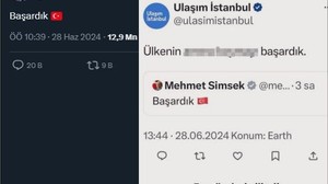 İBB Ulaşımı, Bakan Şimşek'in açıklamasını küfürlü paylaştı
