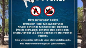 30 Haziran’da Mesire Alanlarına Giriş Yasak!
