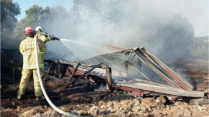 Balıkesir'de Tarlasını Temizlemek İsterken Yangın Çıkarttı