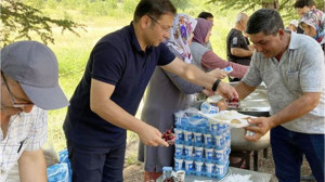 Başkan Sak Kiraz Şenliğinde