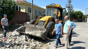 Başkan Semizel Sahada