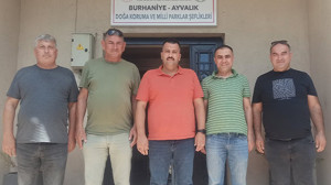 Burhaniye Şefliği'ne Yeni Atanan Burak Yeşiltaş'a Ziyaret
