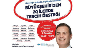 Üniversite Tercih Döneminde Büyükşehir'den Destek