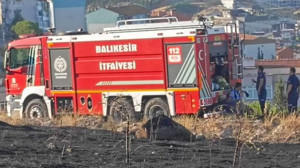 Balıkesir'de Çıkan Yangın Huzurevine Sıçramadı!