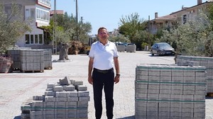 Ayvalık'ta Yol Yatırımları Devam Ediyor