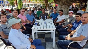 Başkan Sak Parkta Vatandaşlarla Sohbet Etti