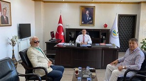 Cem Vakfı'ndan Kaymakam Memiş'e Ziyaret