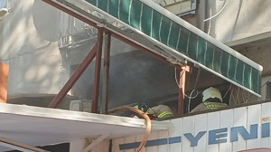 Erdek Takunyacılar Çarşısı’nda Yangın Paniği