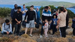 Ayvalık'ta 29 Düzensiz Göçmen Yakalandı