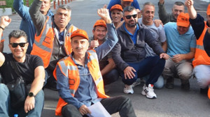 Ayvalık’ta Karayolları İşçileri Eylem Yaptı